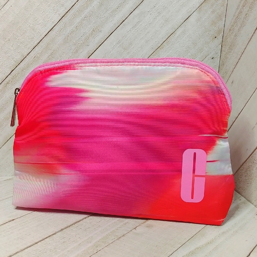 NEW Clinique Pink Cosmetic Bag